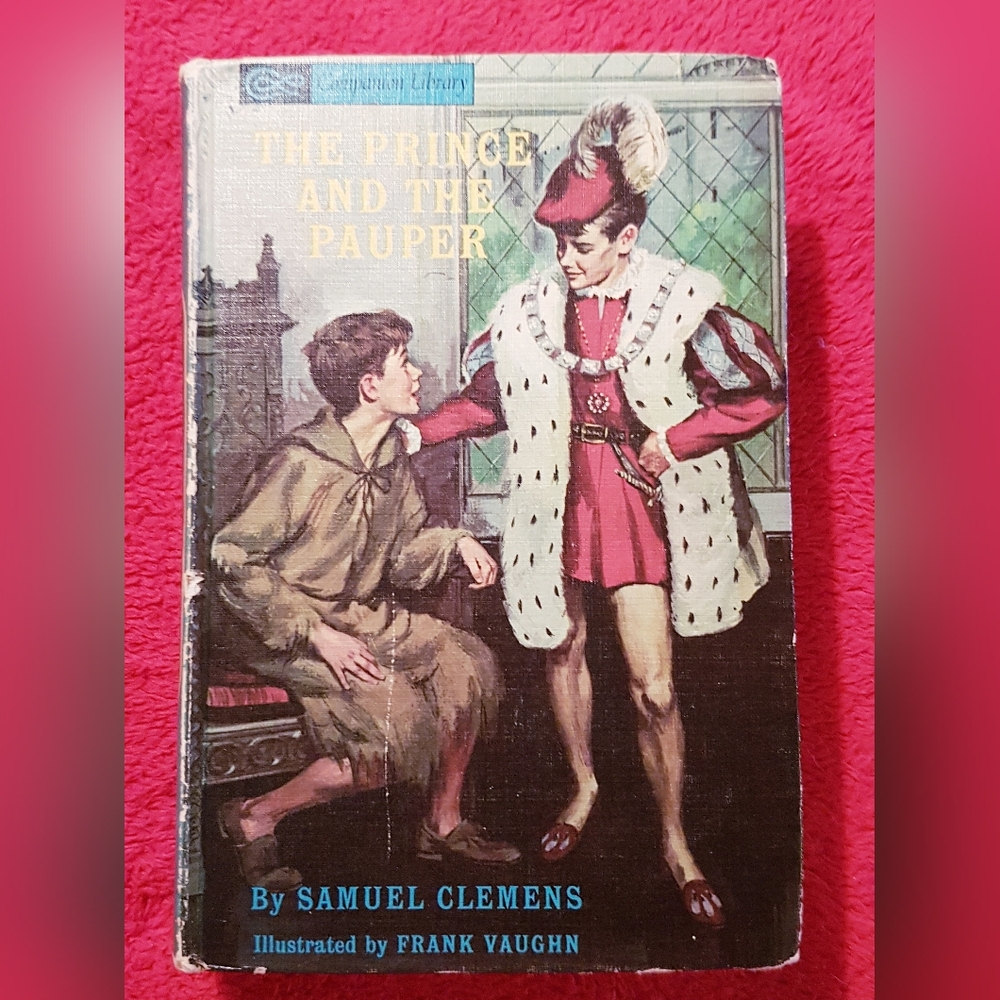 1965 Companion Library The Prince and the Pauper The Wizard of Oz Book 2-in-1